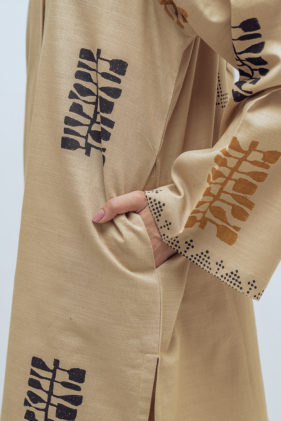 2 PIECE BLOCK PRINTED SUIT