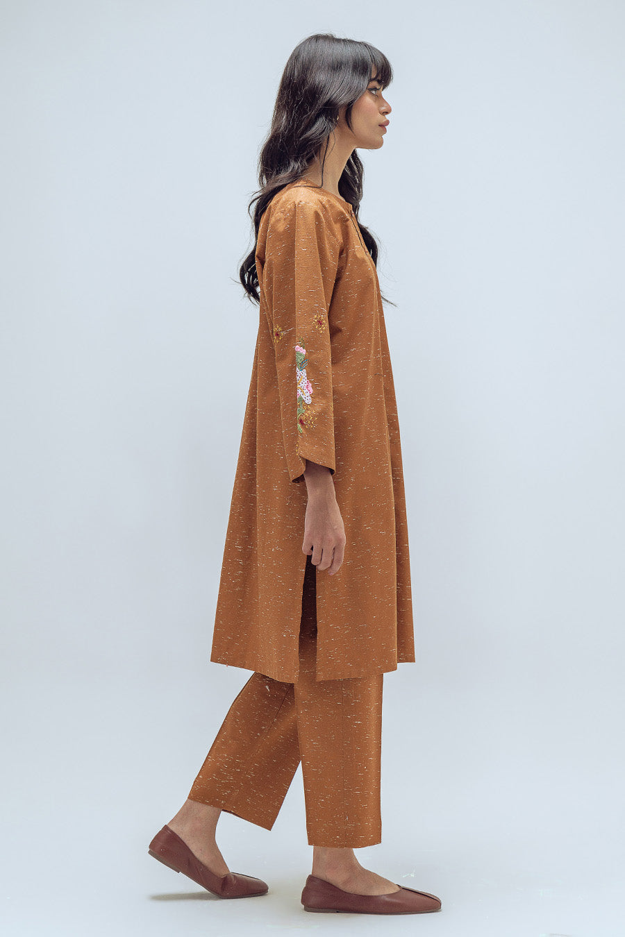 2 PIECE HAND EMBROIDERED SUIT