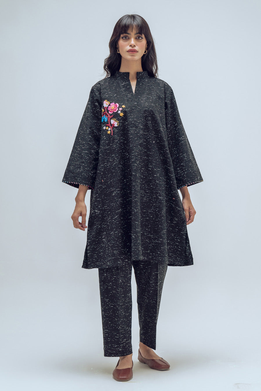 2 PIECE HAND EMBROIDERED SUIT