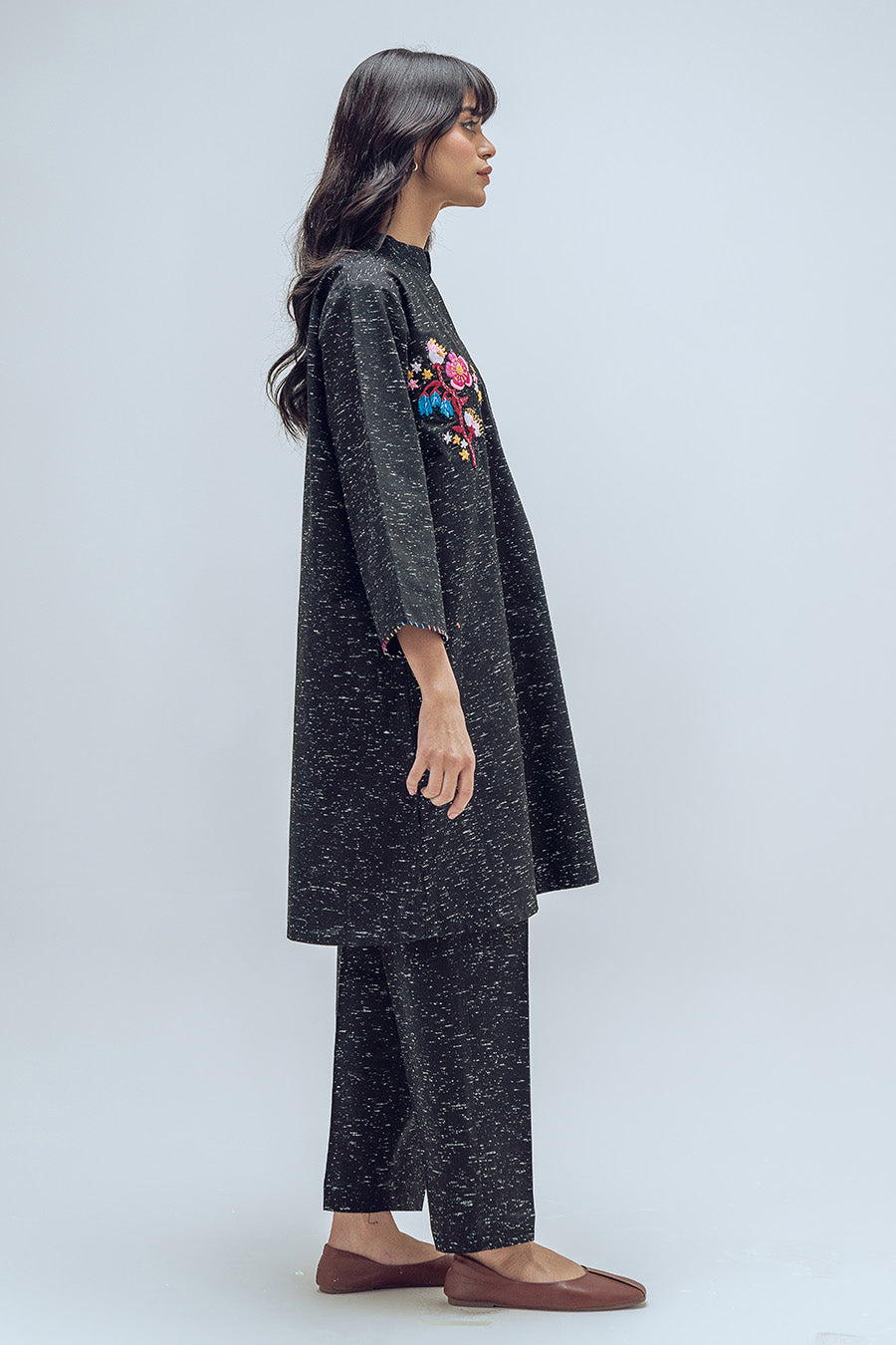 2 PIECE HAND EMBROIDERED SUIT