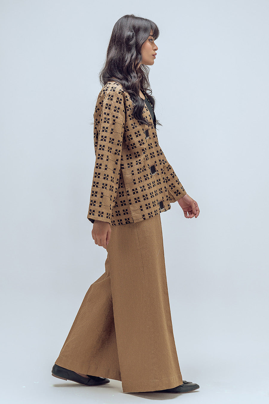 2 PIECE EMBROIDERED SUIT