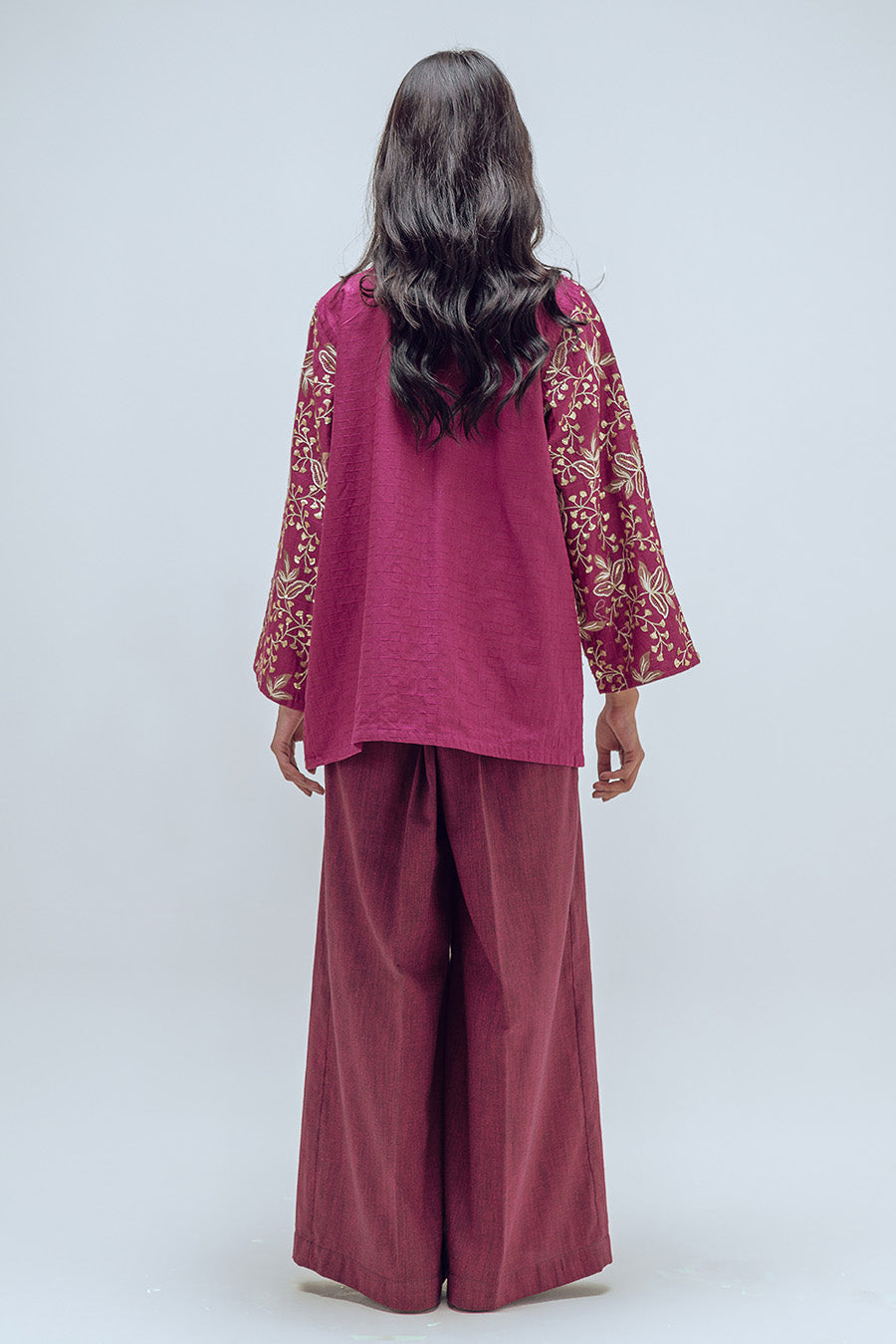 2 PIECE EMBROIDERED SUIT