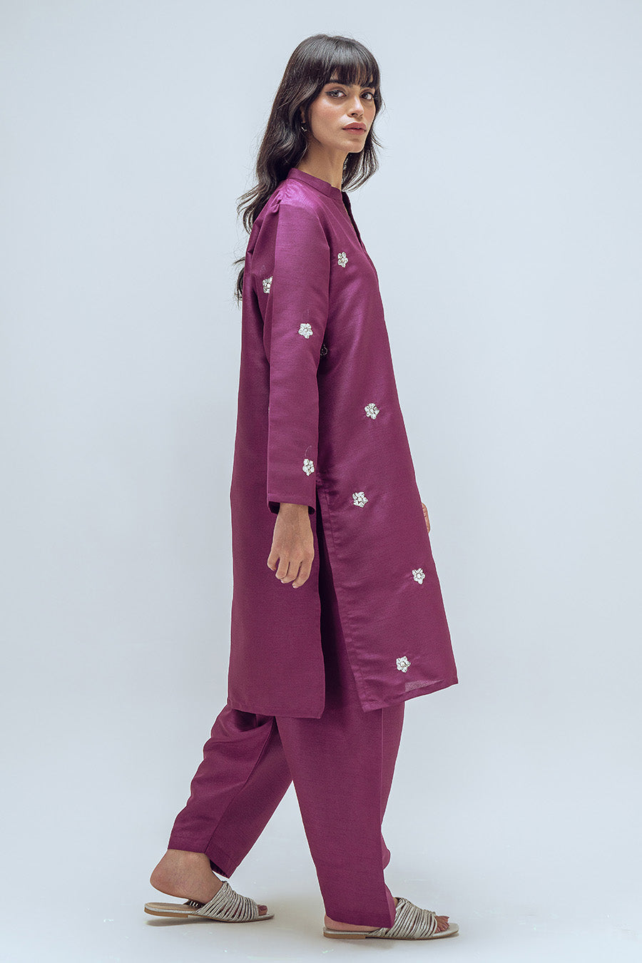 2 PIECE EMBROIDERED SUIT - LUXURY PRET
