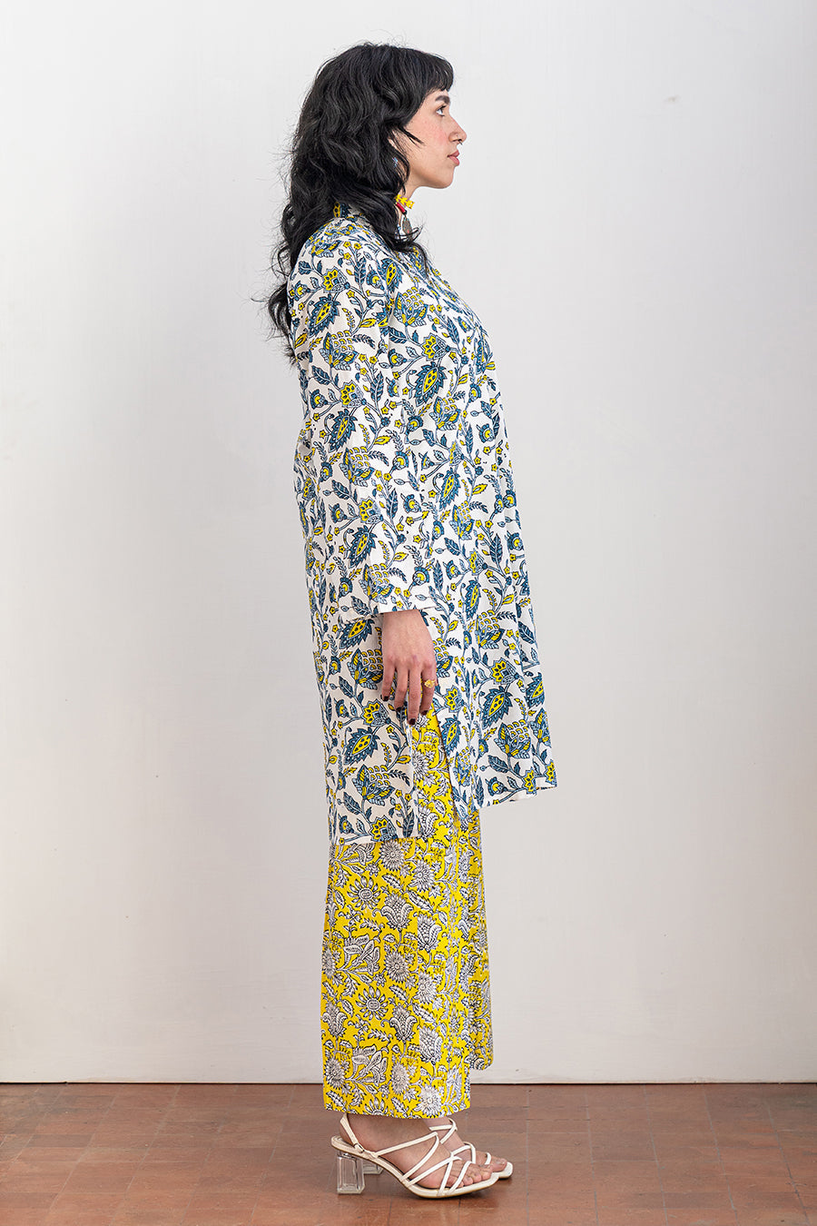 2 PIECE BLOCK PRINTED SUIT