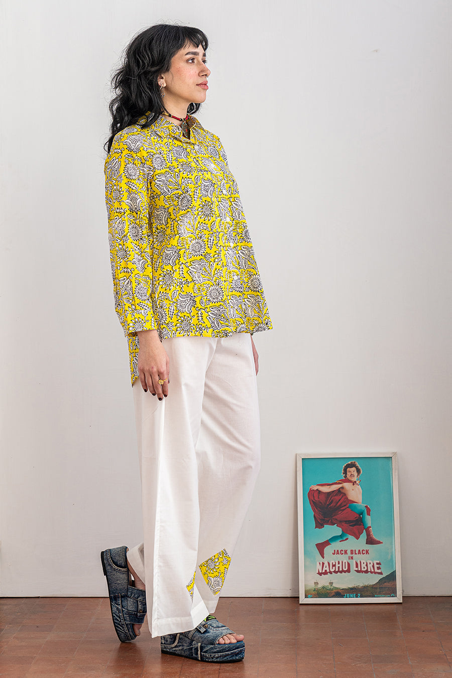 2 PIECE BLOCK PRINTED SUIT