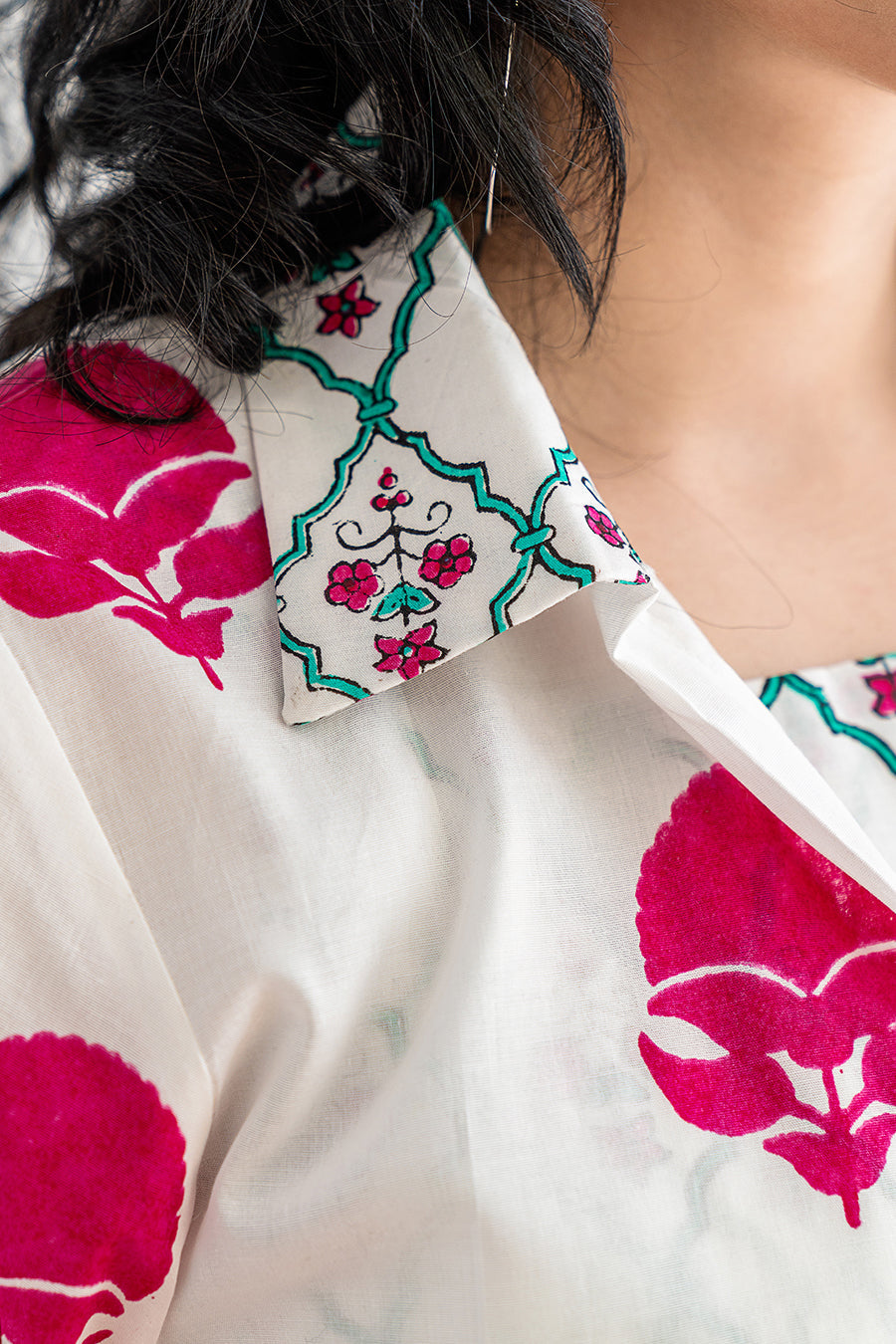 2 PIECE BLOCK PRINTED SUIT