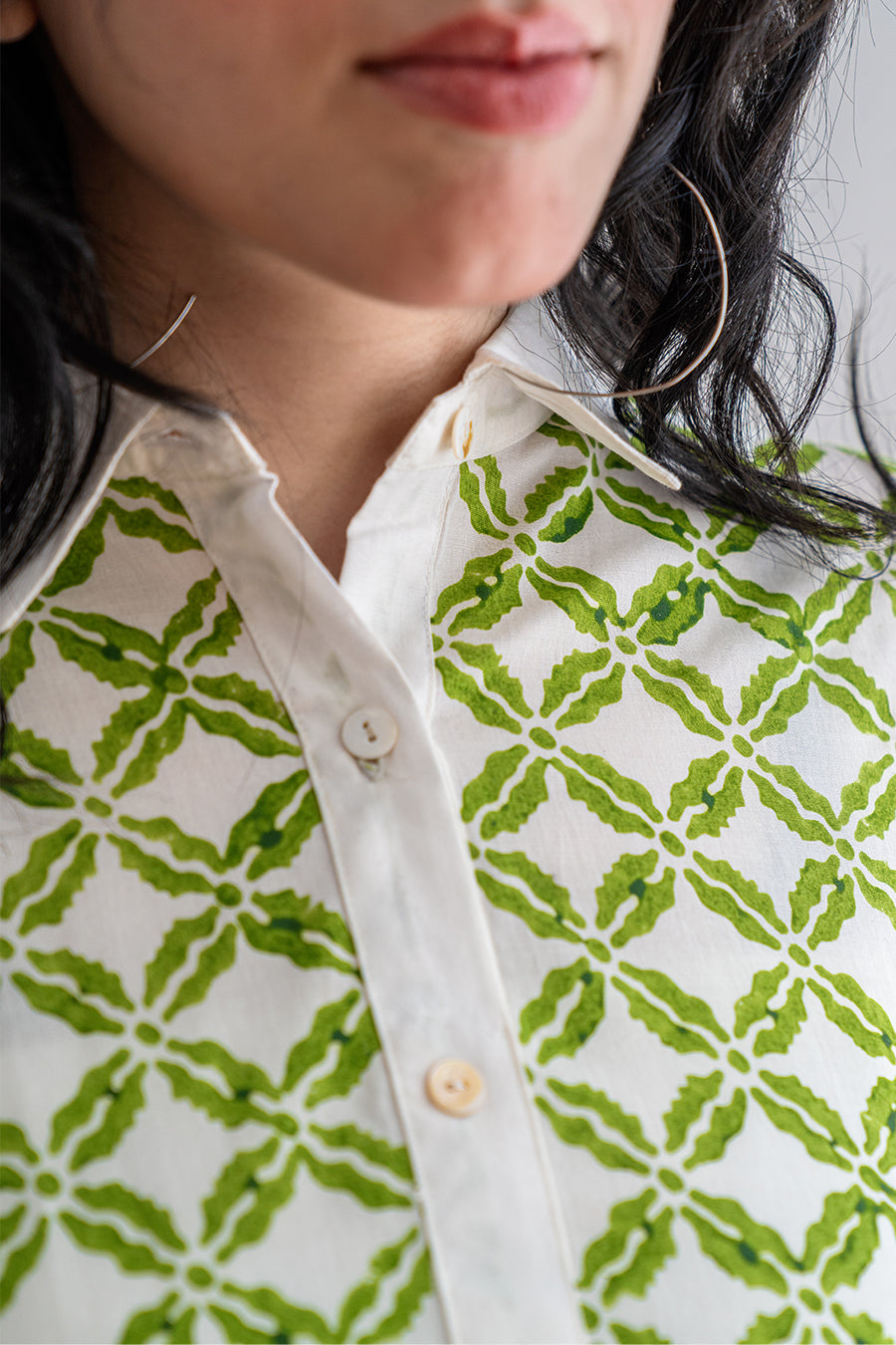 2 PIECE BLOCK PRINTED SUIT