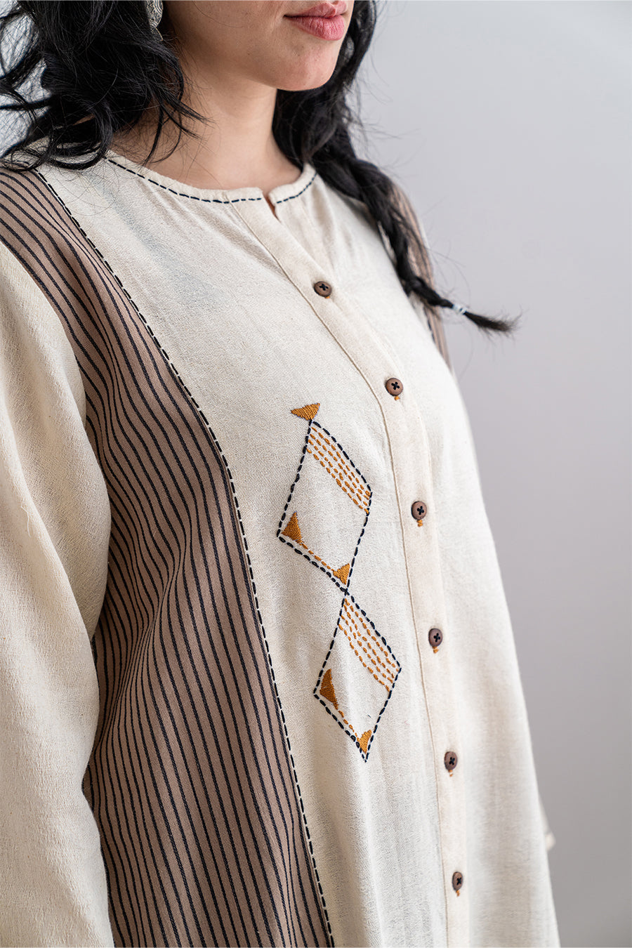 2 PIECE EMBROIDERED SUIT