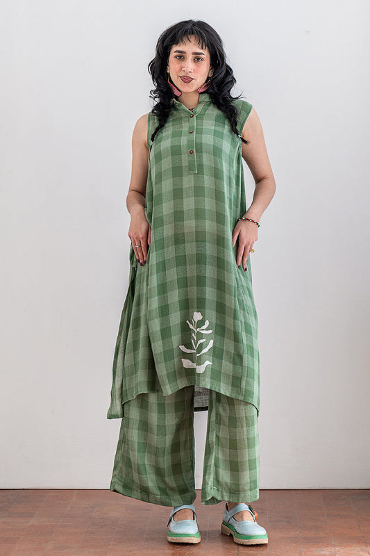 2 PIECE SCREEN PRINTED SUIT