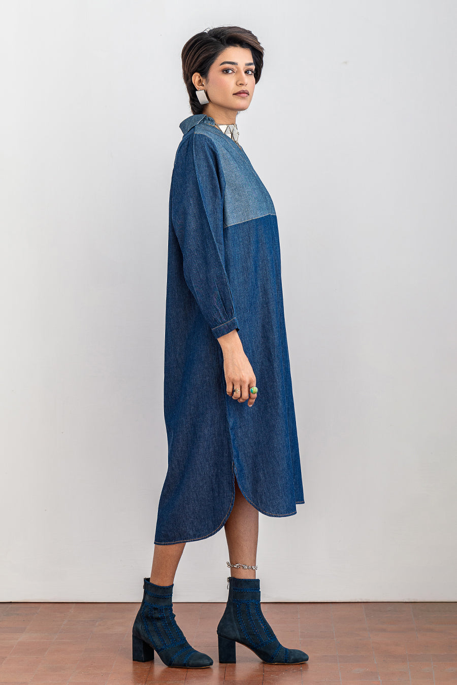 DENIM DRESS - GUDDI X GRIT