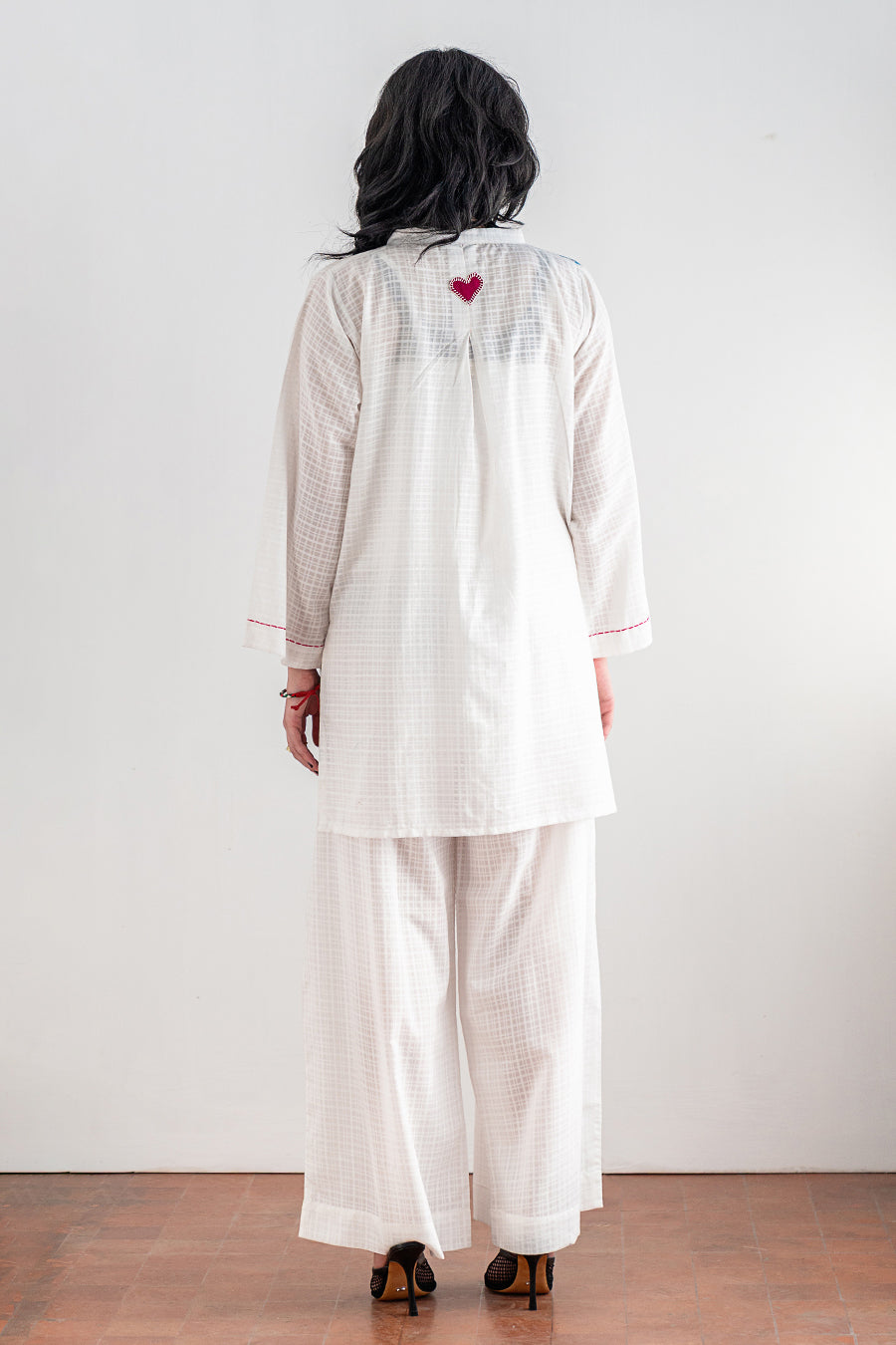 2 PIECE EMBROIDERED SUIT