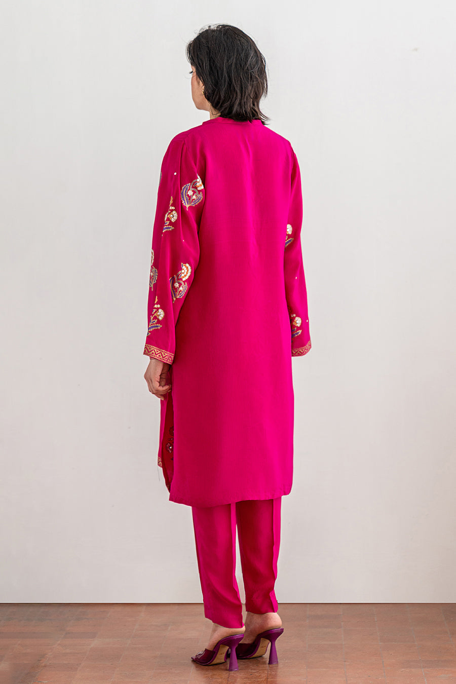 2 PIECE BLOCK PRINTED SUIT - LUXURY PRET