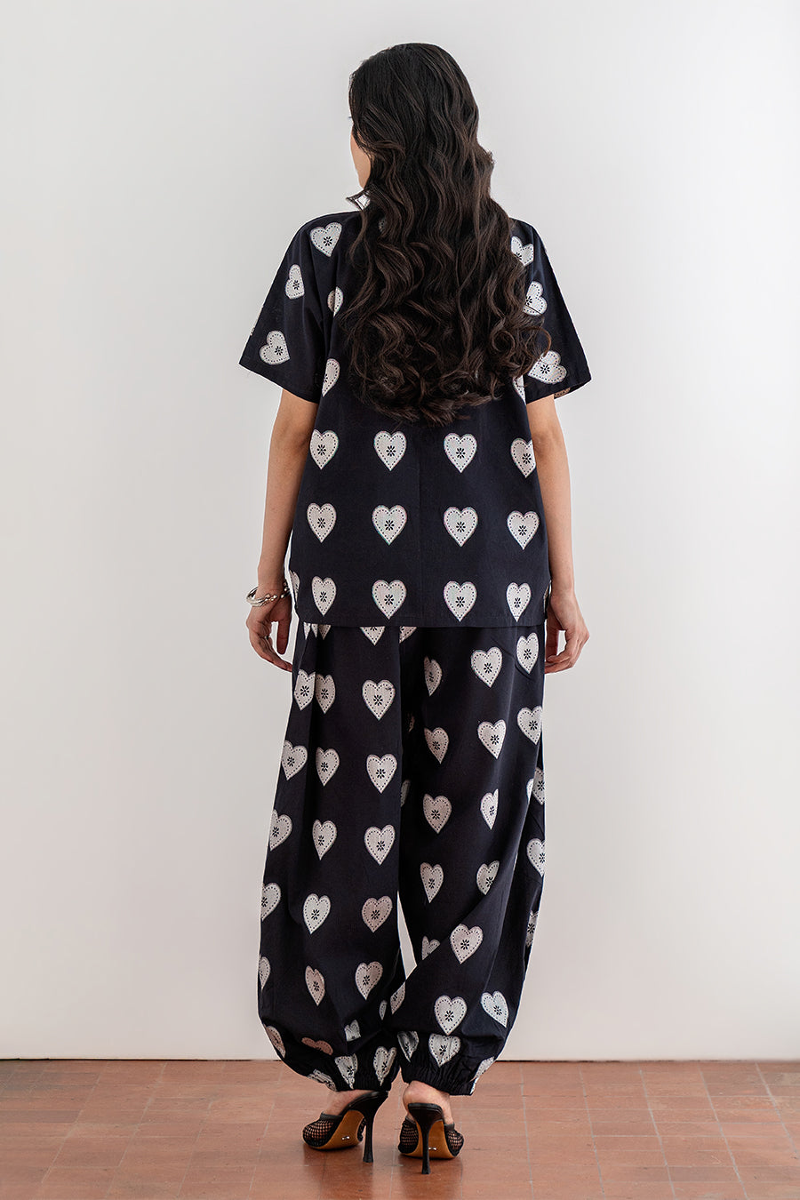 JACQUARD HEART TOP