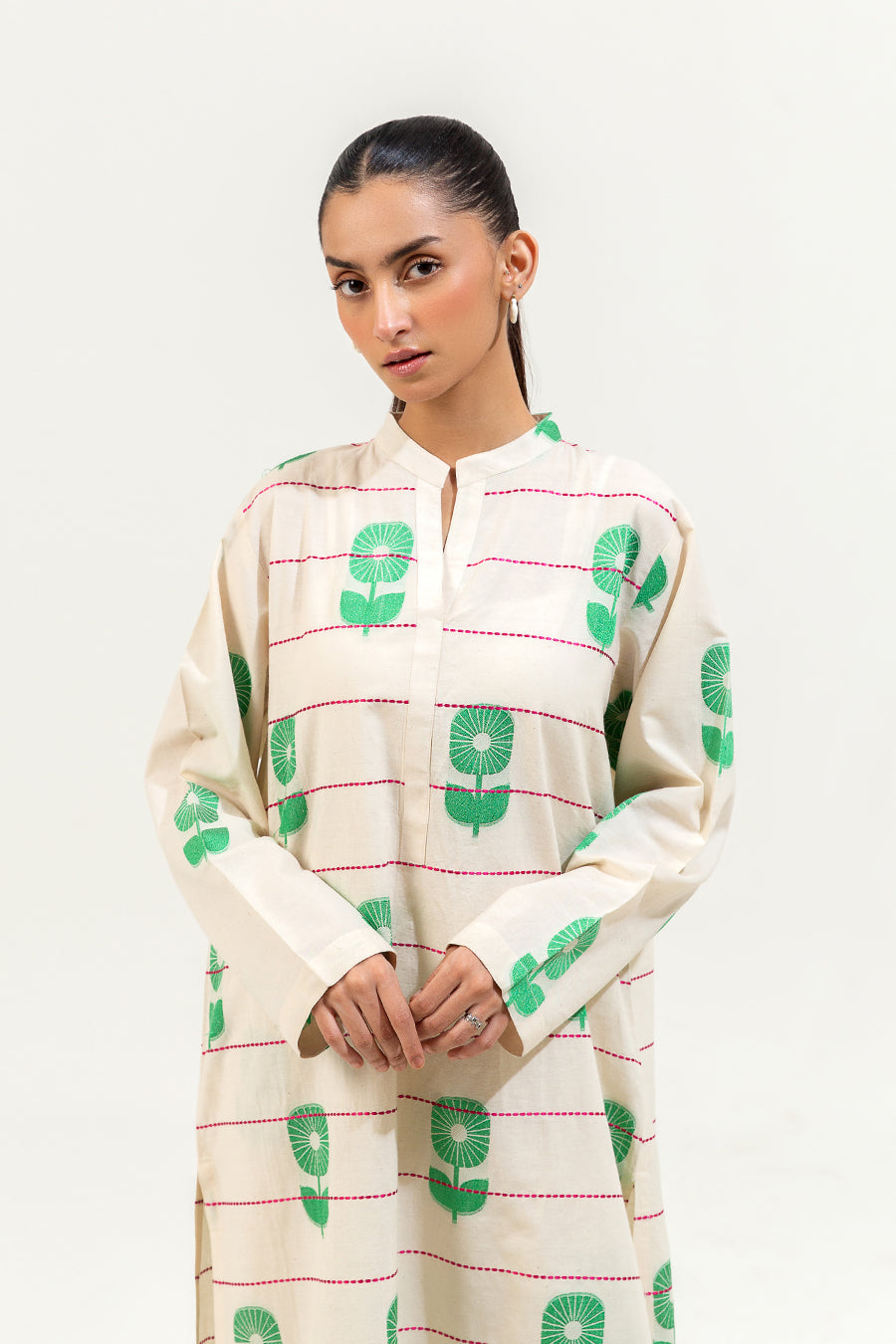 2 PIECE EMBROIDERED SUIT