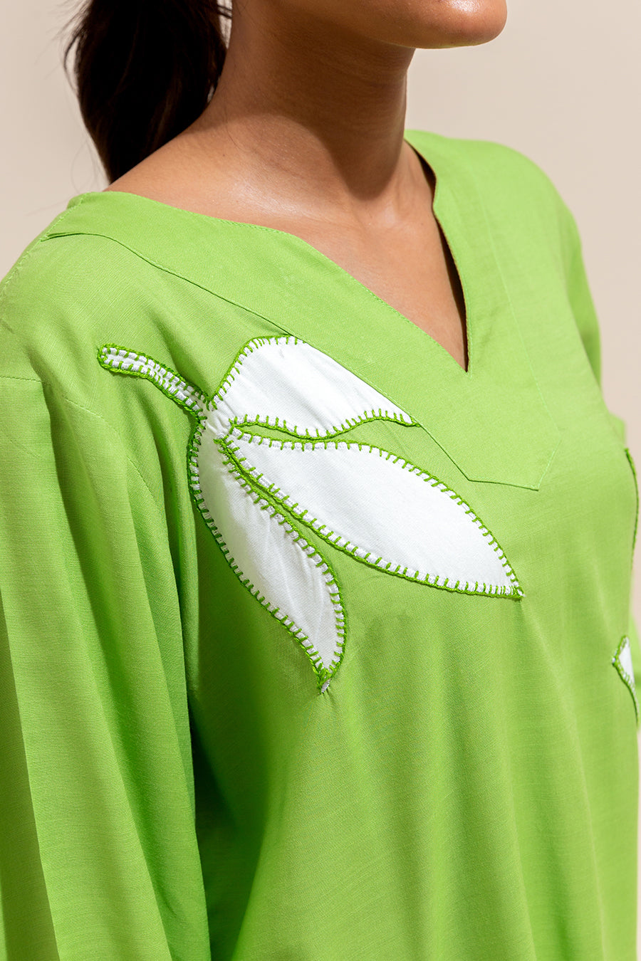 2 PIECE EMBROIDERED SUIT