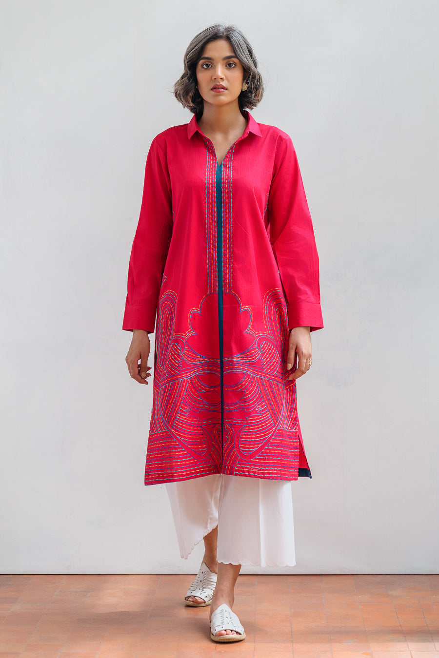 EMBROIDERED SHIRT