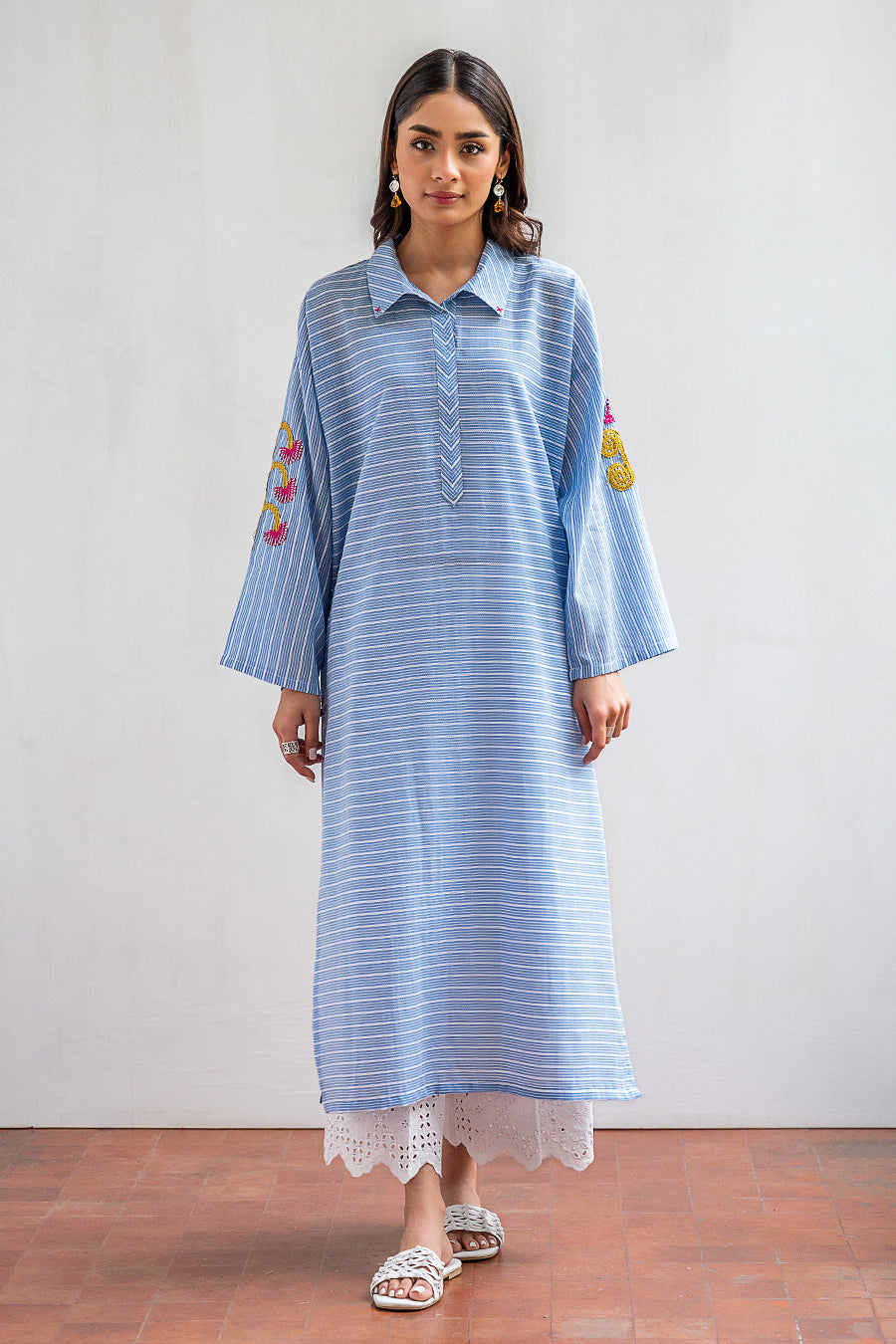 1 PIECE EMBROIDERED SHIRT