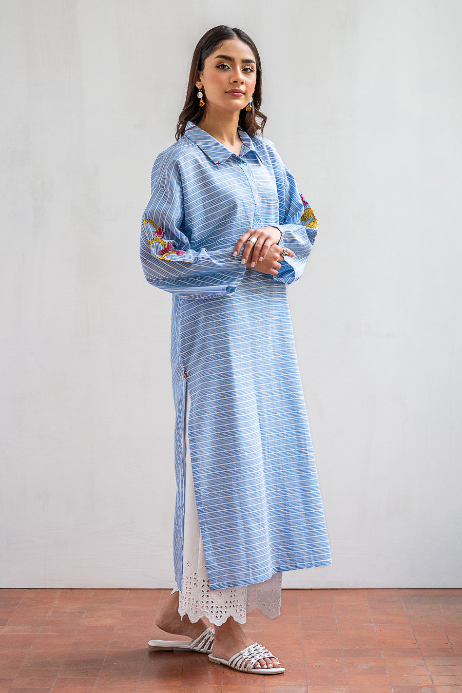 1 PIECE EMBROIDERED SHIRT