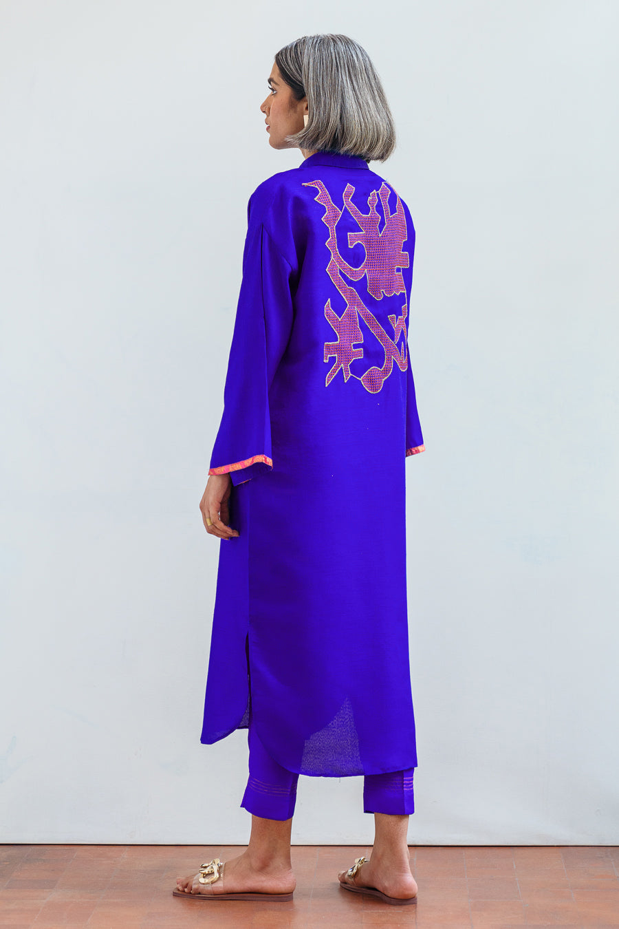 2 PIECE EMBROIDERED SUIT