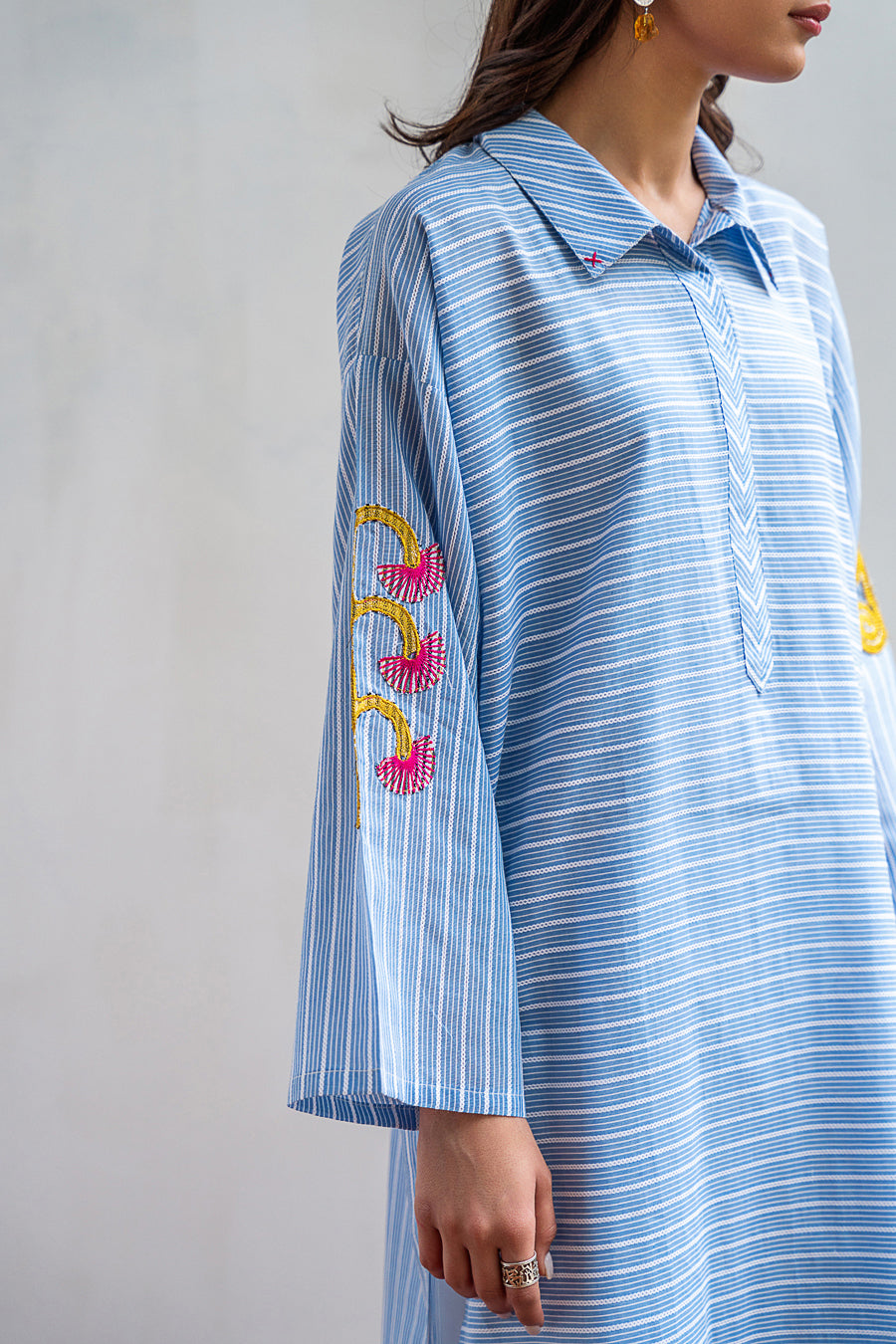 1 PIECE EMBROIDERED SHIRT
