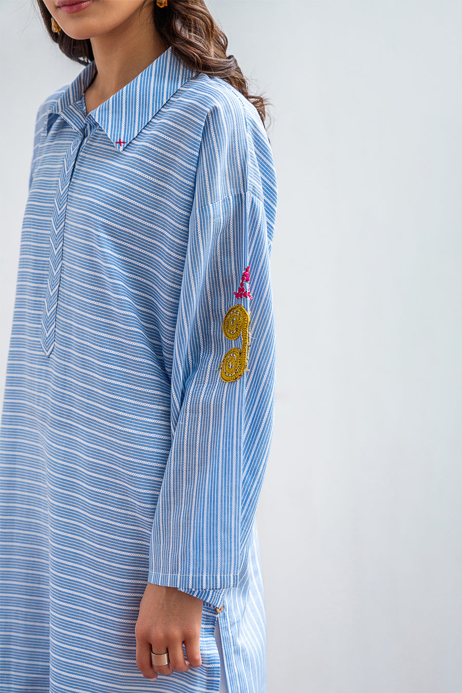 1 PIECE EMBROIDERED SHIRT