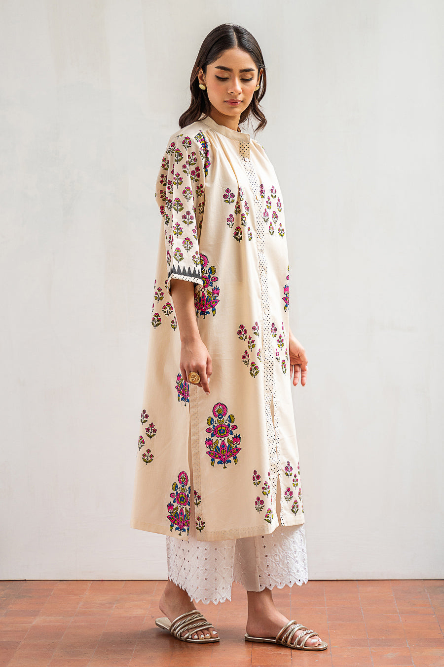1 PIECE BLOCK PRINTED SHIRT