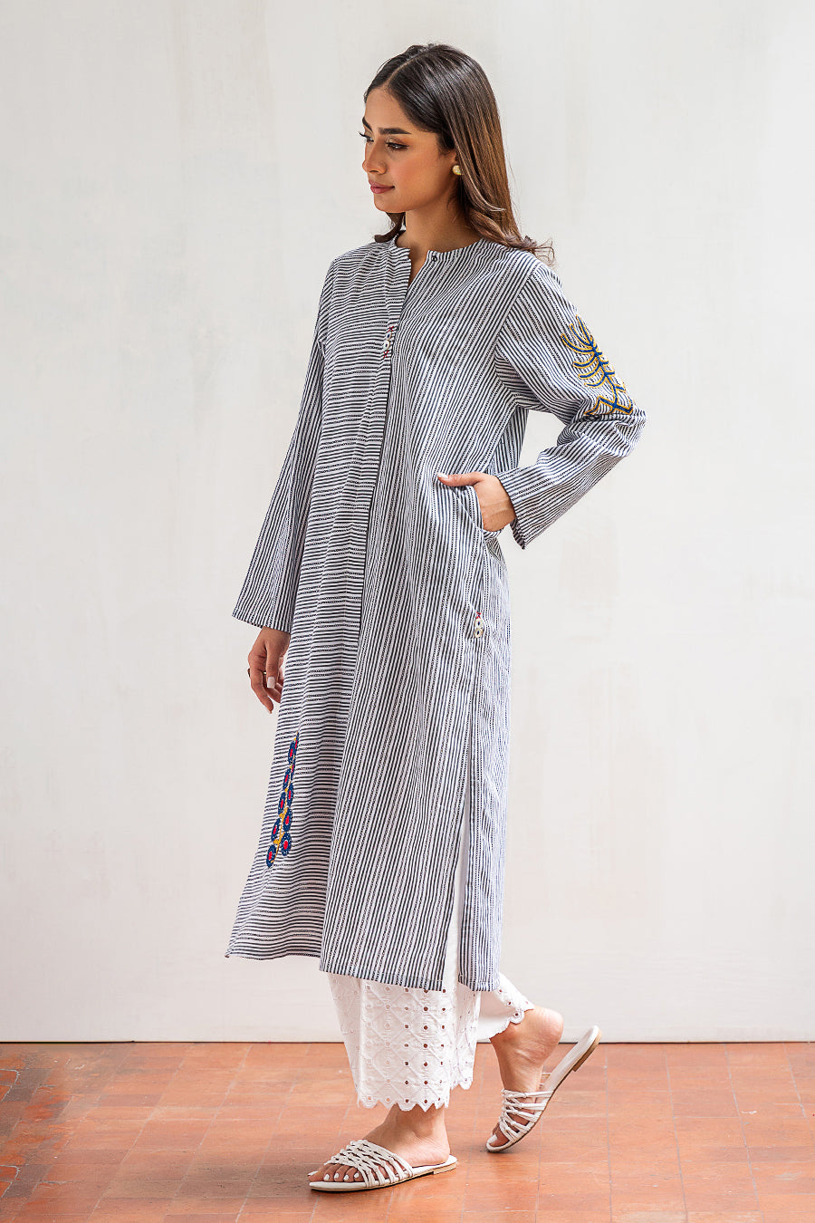 1 PIECE EMBROIDERED SHIRT