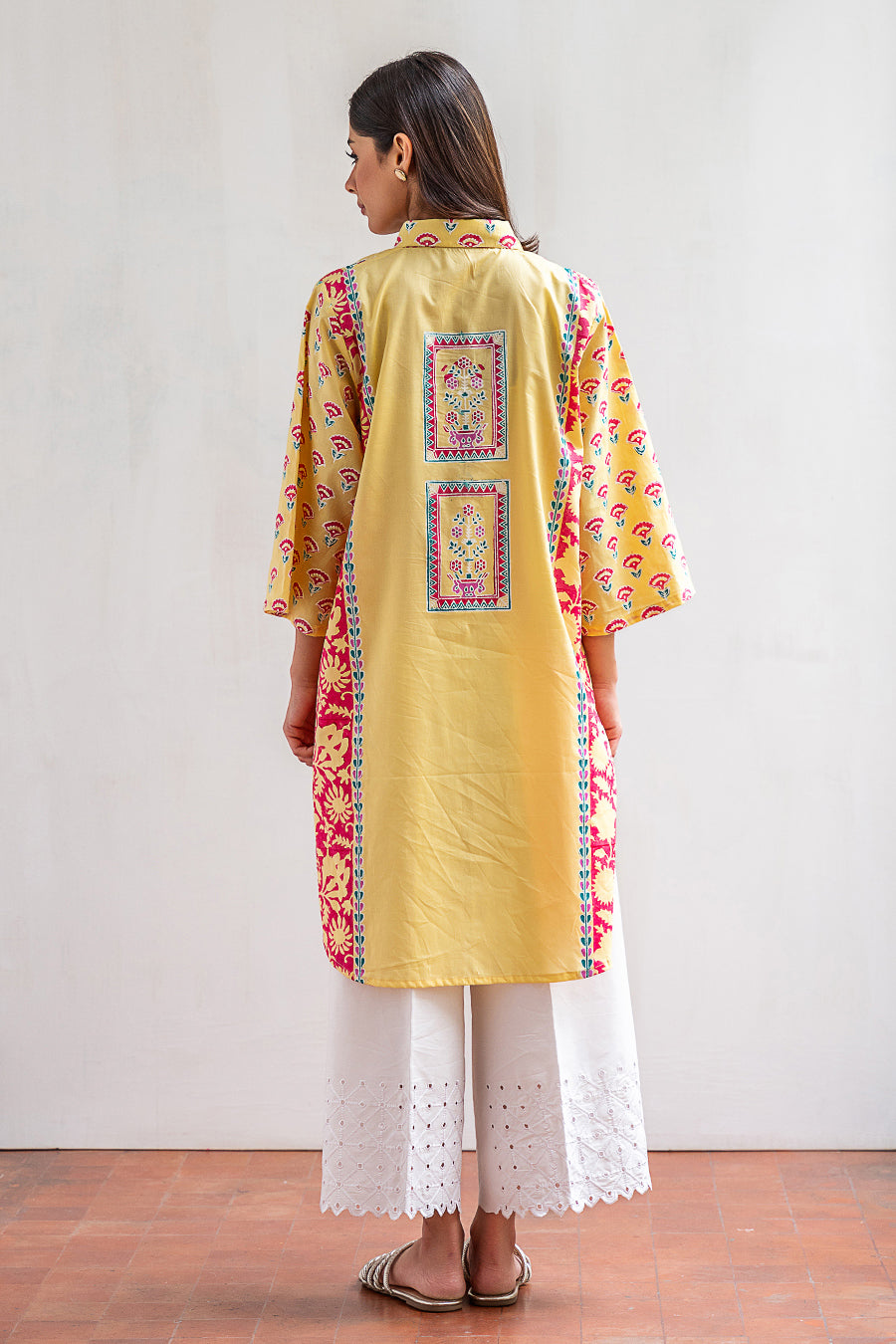 1 PIECE BLOCK PRINTED SHIRT