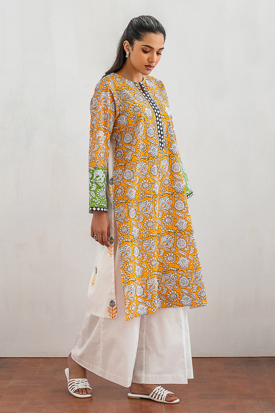 1 PIECE BLOCK PRINTED SHIRT