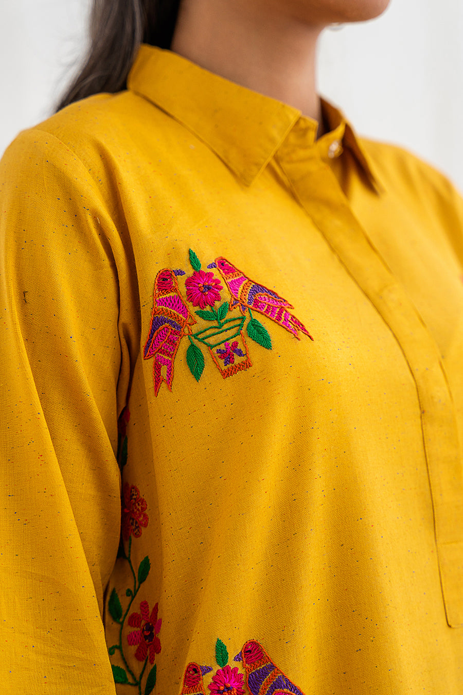 1 PIECE EMBROIDERED SHIRT