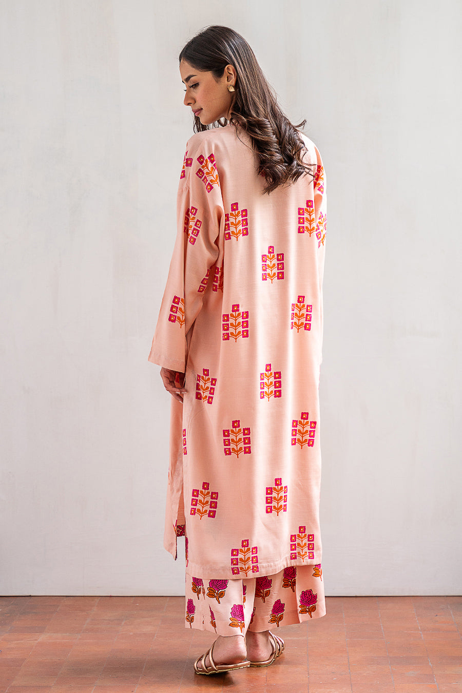 2 PIECE BLOCK PRINTED SUIT