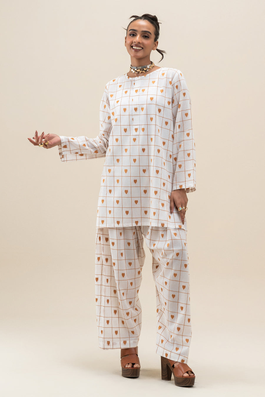 2 PIECE JACQUARD SUIT