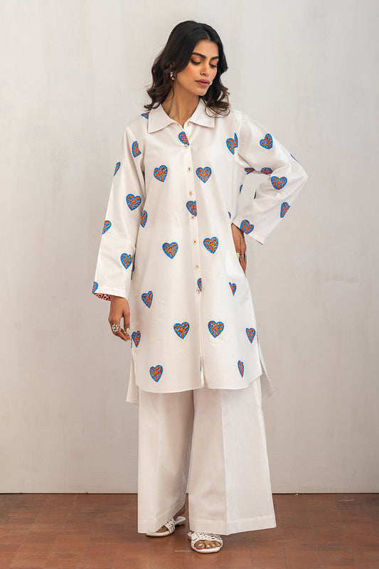 1 PIECE BLOCK PRINTED SHIRT