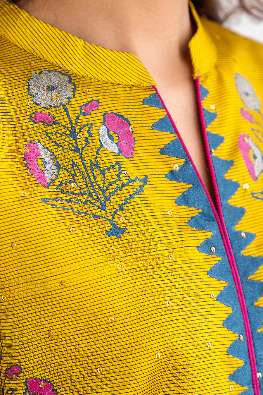 2 PIECE EMBROIDERED SUIT