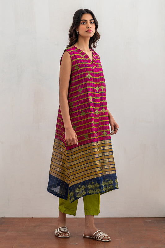 2 PIECE EMBROIDERED SUIT - LUXURY PRET