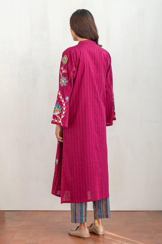 2 PIECE EMBROIDERED SUIT