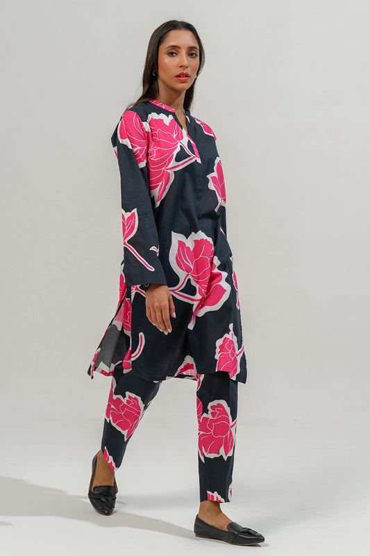 2 PIECE BLOCK PRINTED SUIT
