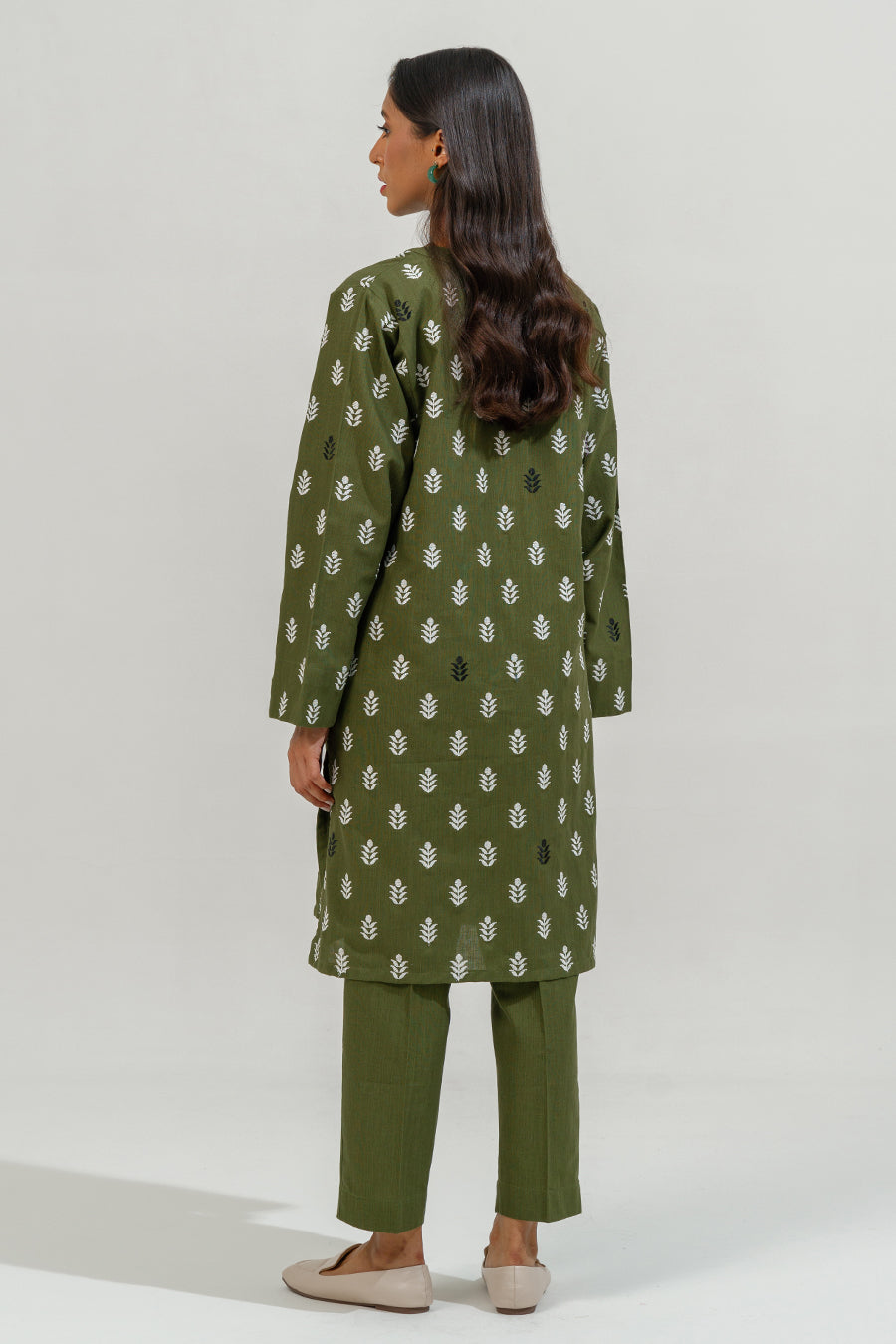 2 PIECE EMBROIDERED SUIT