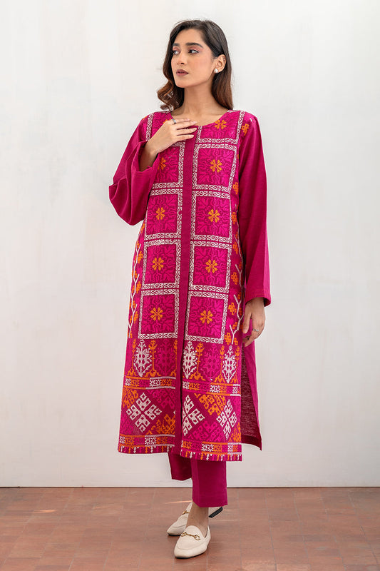 2 PIECE EMBROIDERED SUIT