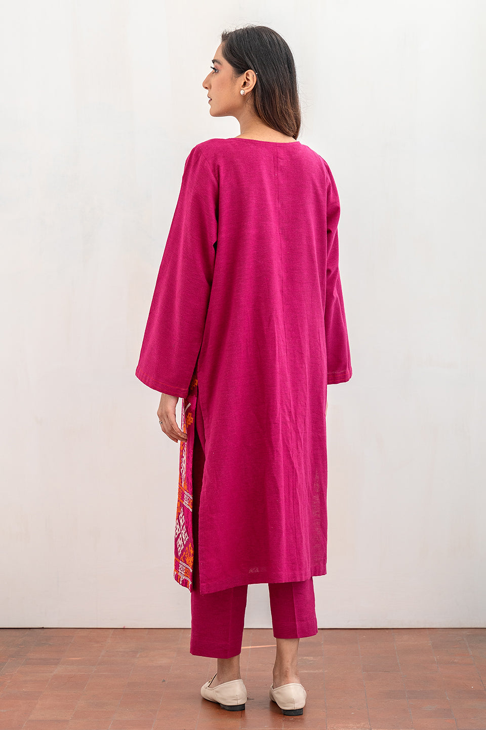 2 PIECE EMBROIDERED SUIT