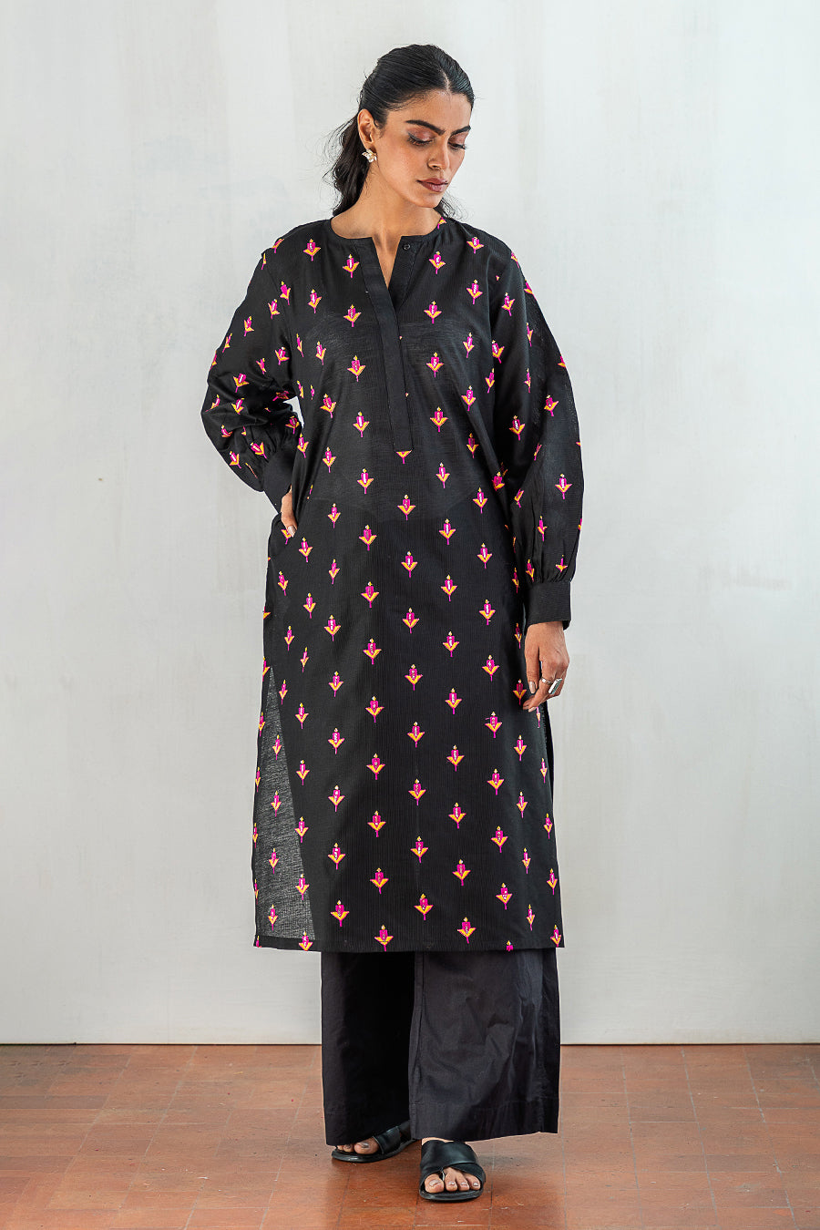 2 PIECE EMBROIDERED SUIT
