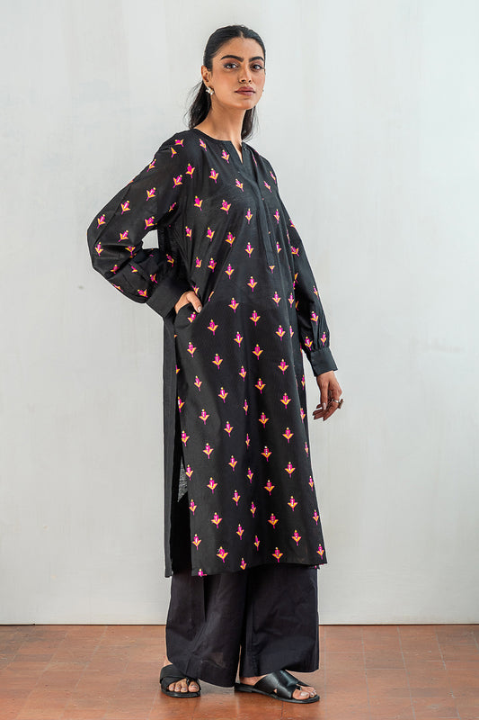 2 PIECE EMBROIDERED SUIT