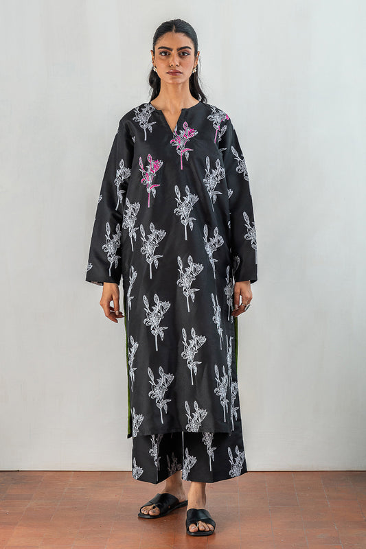 2 PIECE EMBROIDERED LUXURY SUIT