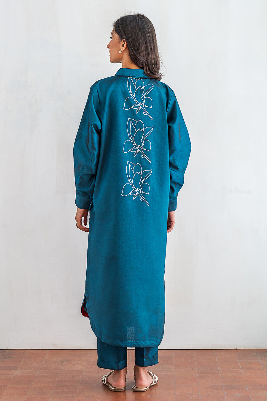 2 PIECE EMBROIDERED SUIT