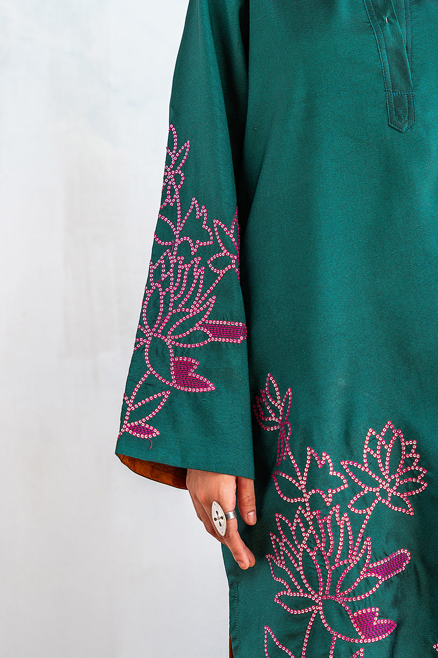 2 PIECE EMBROIDERED SUIT