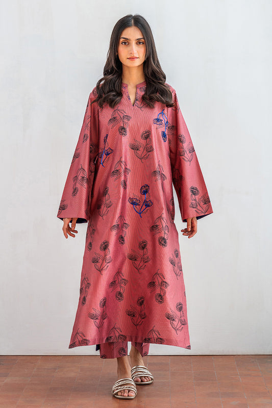 2 PIECE EMBROIDERED SUIT