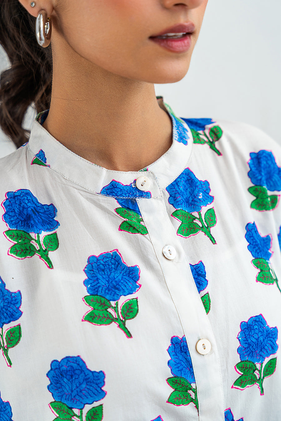 2 PIECE BLOCK PRINTED SUIT