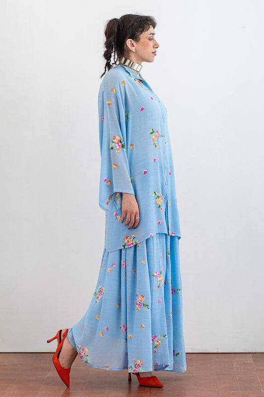 EMBROIDERED SKIRT SET