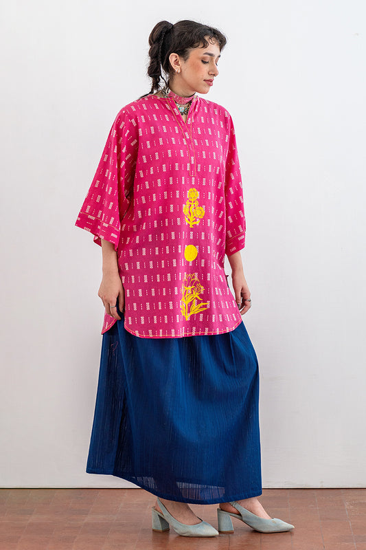PRINTED JACQUARD SHIRT