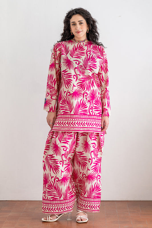 2 PIECE PRINTED LAWN SUIT